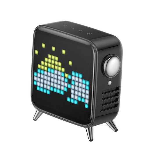 Parlante Bluetooth con Pantalla LED RGB y Luz Ambiental - Image 2