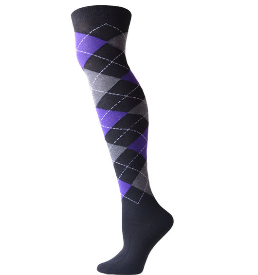 Medias Diamante Cuadrillé Hasta la Rodilla - Image 7