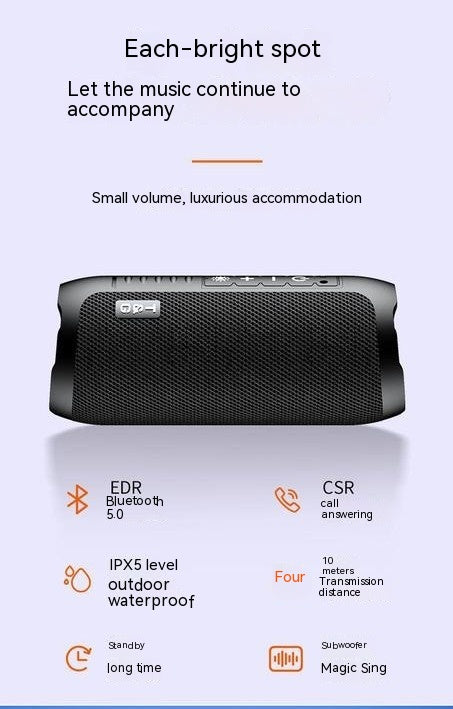 Parlante Bluetooth Inalámbrico Compacto - Image 11
