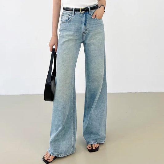 Jeans Rectos Holgados Efecto Vintage para Mujer - Image 2