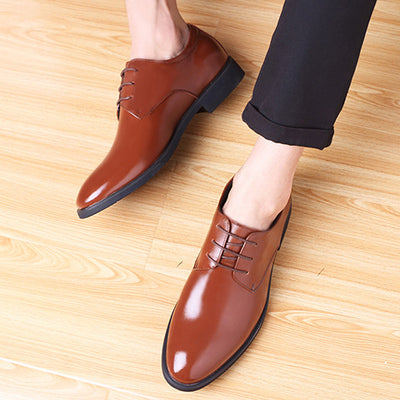 Zapatos de Cuero para Hombre - Elegancia Formal Profesional - Image 7