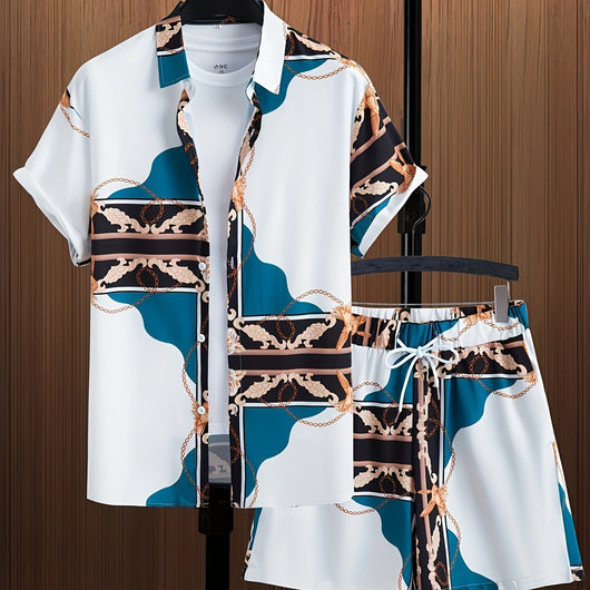 Camisa Hawaiana para Hombre - Estilo Playa Vacaciones de Verano - Image 12