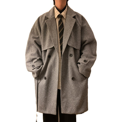 Abrigo de Lana para Hombre con Acolchado Premium - Largo Elegante - Image 6