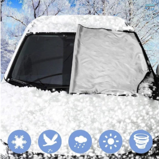 Protector de Parabrisas contra Nieve y Hielo con Limpiaparabrisas