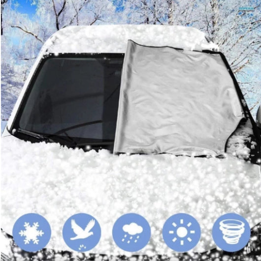 Protector de Parabrisas contra Nieve y Hielo con Limpiaparabrisas