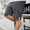 Pantalones Cinco Cuartos para Hombre Tendencia Verano Corte Recto
