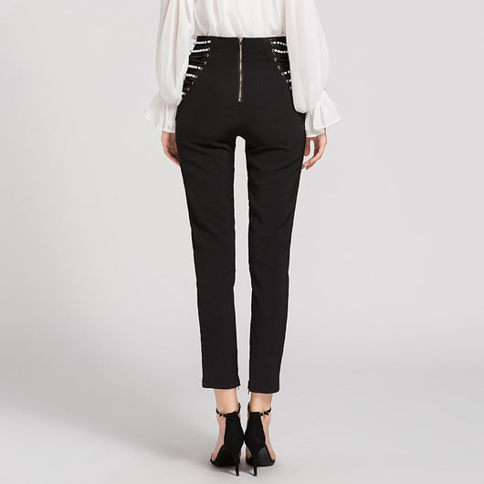 Pantalones Ajustados de Cintura Alta Reductores - Image 3