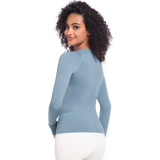 Conjunto Deportivo Yoga Transpirable sin Costuras para Mujer - Image 17