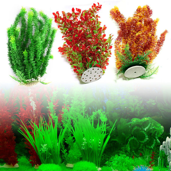 Planta Acuática Artificial para Acuario