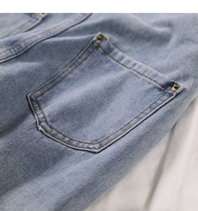 Pantalones Rectos de Cintura Alta para Mujer - Estilo Casual Versátil - Image 5