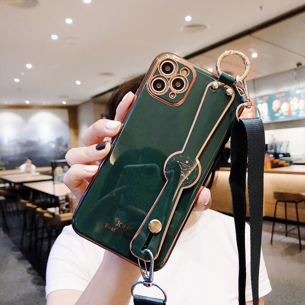 Funda Protectora iPhone XR con Correa Cruzada Antiimpacto