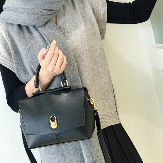 Bolso de Cuero Retro para Mujer con Asa al Hombro - Image 12