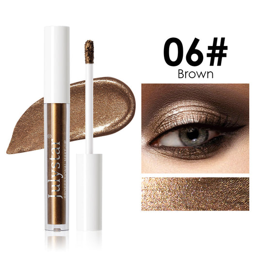 Sombra Líquida Brillante 10 Colores - Acabado Luminoso y Duradero - Image 8