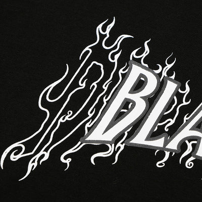 Playera Hombre Estampado Letras Flama - Image 4