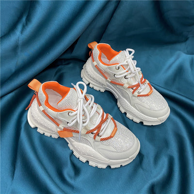 Tenis Plataforma Mujer con Strass y Cordones - Estilo Casual Moderno - Image 13