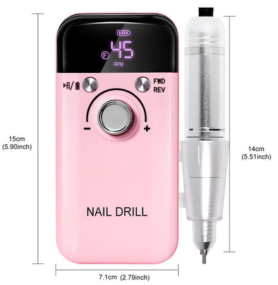 Máquina Profesional de Pulido de Uñas 45000 RPM - Removedor de Esmalte - Image 14