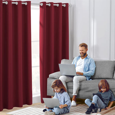 Cortinas Modernas Térmicas Bloqueadoras de Luz - Tela Gruesa Opaca Aislante - Image 13