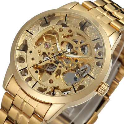 Reloj Automático de Acero para Hombre con Correa Metálica Clásico - Image 4