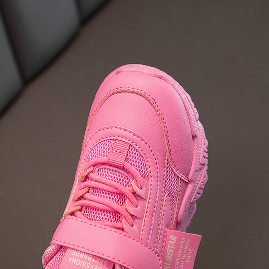 Zapatos Deportivos Casuales Morados con Malla Transpirable y Velcro - Image 17