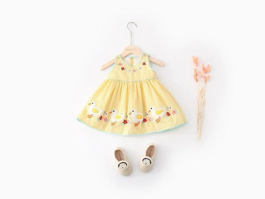 Vestido Infantil Estilo Ins con Encaje - Falda Dulce para Niñas - Image 11