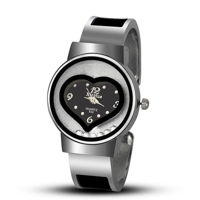 Reloj de pulsera para mujer con diseño de corazón y movimiento de cuarzo - Image 22