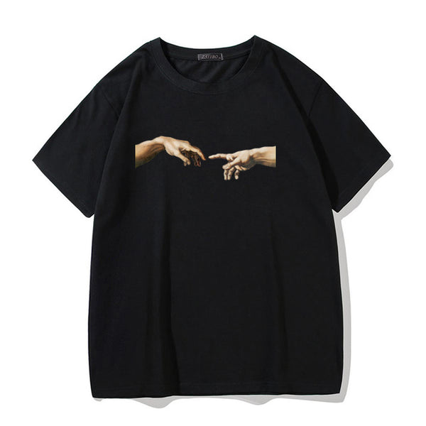 Camiseta de Hombre Estampado Cómico Street Hip Hop - Image 20