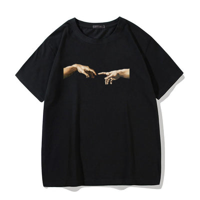 Camiseta de Hombre Estampado Cómico Street Hip Hop - Image 20