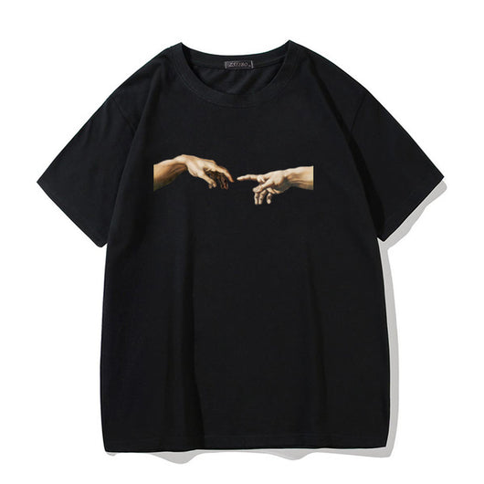 Camiseta de Hombre Estampado Cómico Street Hip Hop - Image 20