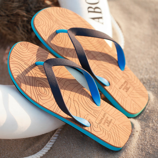 Chanclas con Diseño Veta de Madera - Image 2