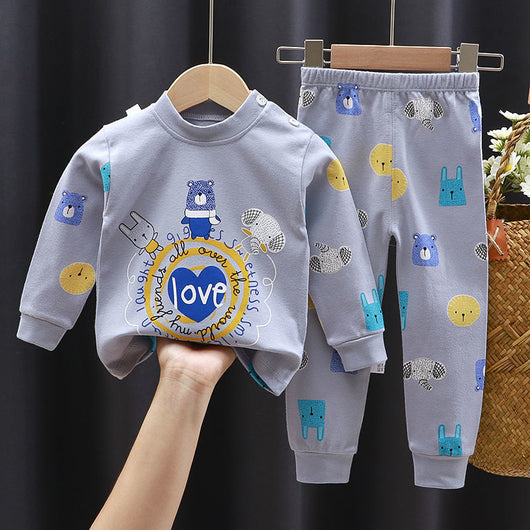 Conjunto de Ropa Interior Infantil Algodón Primavera Otoño - Image 42
