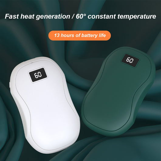 Calentador de Manos Eléctrico Recargable USB con Pantalla Digital y Batería Externa - Image 14