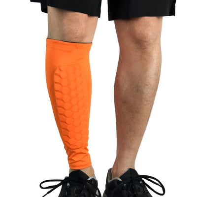 Protectores de Espinilla Deportivos con Mangas Compresivas para Fútbol y Baloncesto - Image 8