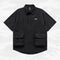 Camisa Casual Funcional con Múltiples Bolsillos para Hombre