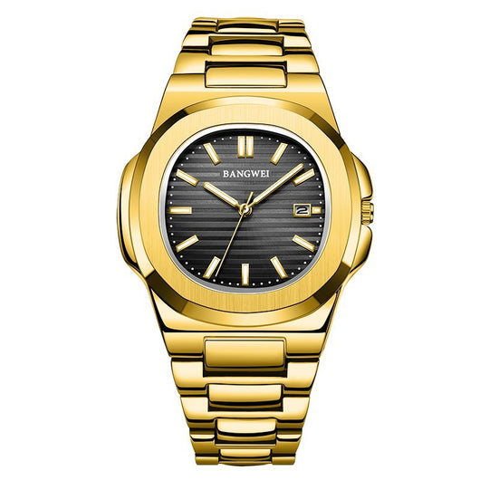 Reloj Hombre Acero Inoxidable Resistente al Agua con Esfera Luminosa - Image 12