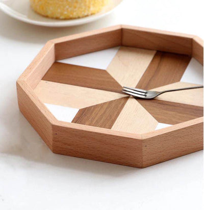 Bandeja de Madera para Pasteles y Frutas - Image 3