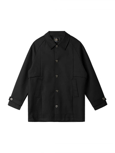 Chaqueta Suelta de Solapa para Hombre - Corte Medio - Image 4