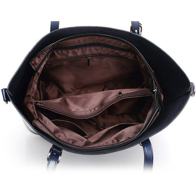 Bolsa Tote Multicolor 9 Tonos - Bolso de Hombro Elegante para Mujer - Image 3
