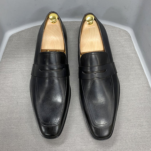 Mocasines de Cuero Italiano Clásico para Negocios - Image 6