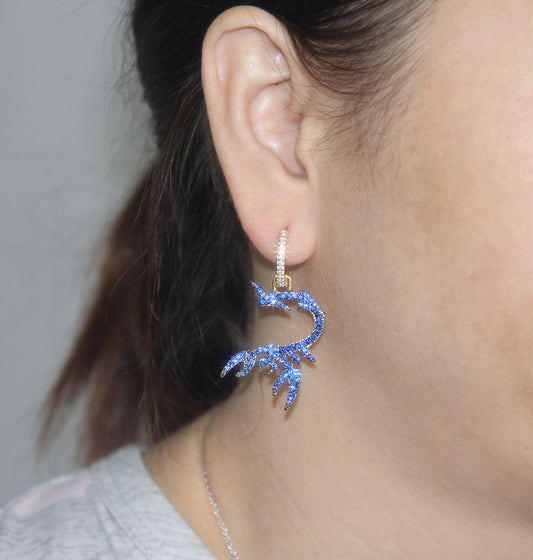 Aretes de Plata Esterlina S925 - Image 2