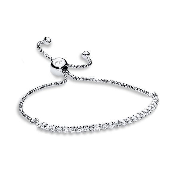 Pulsera Estrella Brillante de Plata