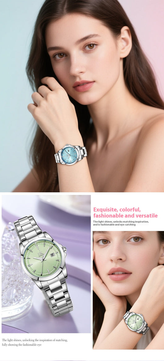 Reloj Elegante para Mujer Acero Inoxidable Resistente al Agua - Image 21