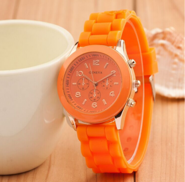 Reloj Digital Geneva de Silicona con Cronógrafo - Diseño Moderno y Funcional