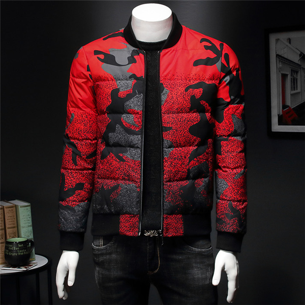 Chaqueta de Plumón de Pato Blanco Premium