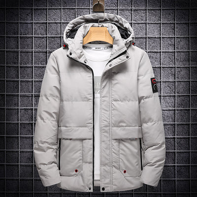 Chamarra de Invierno Acolchada con Plumón para Hombre - Image 10