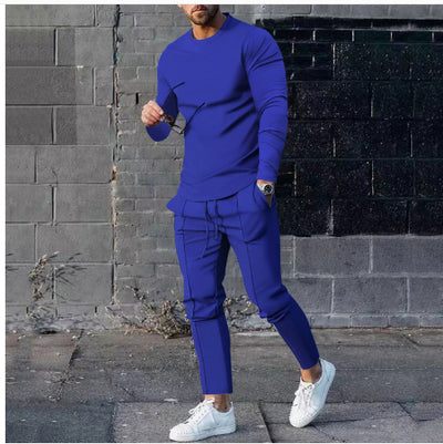 Conjunto Casual Hombre: Sudadera Slim Fit + Pantalón Jogger con Bolsillos - Image 5