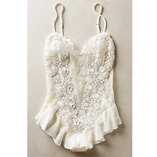 Conjunto de Lencería Sensual con Encaje Tentador - Image 8