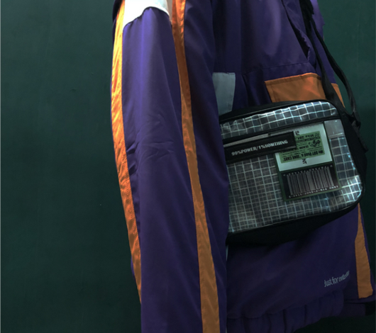 Bolsa de Tela Estilo Hipster con Diseño Modular - Image 3