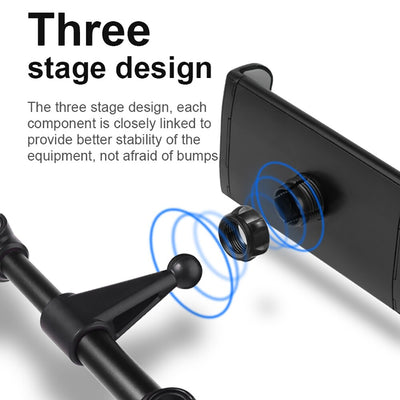 Soporte de Aluminio para Celular en Reposacabezas del Auto - Navegación sin Obstrucciones - Image 8