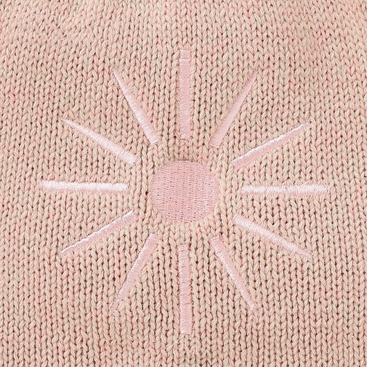 Enterizo Tejido para Bebé con Girasoles Bordados y Tirantes - Colección Otoño - Image 3