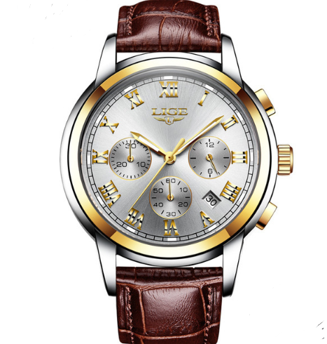 Reloj de Cuero para Hombre - Elegancia Casual - Image 5